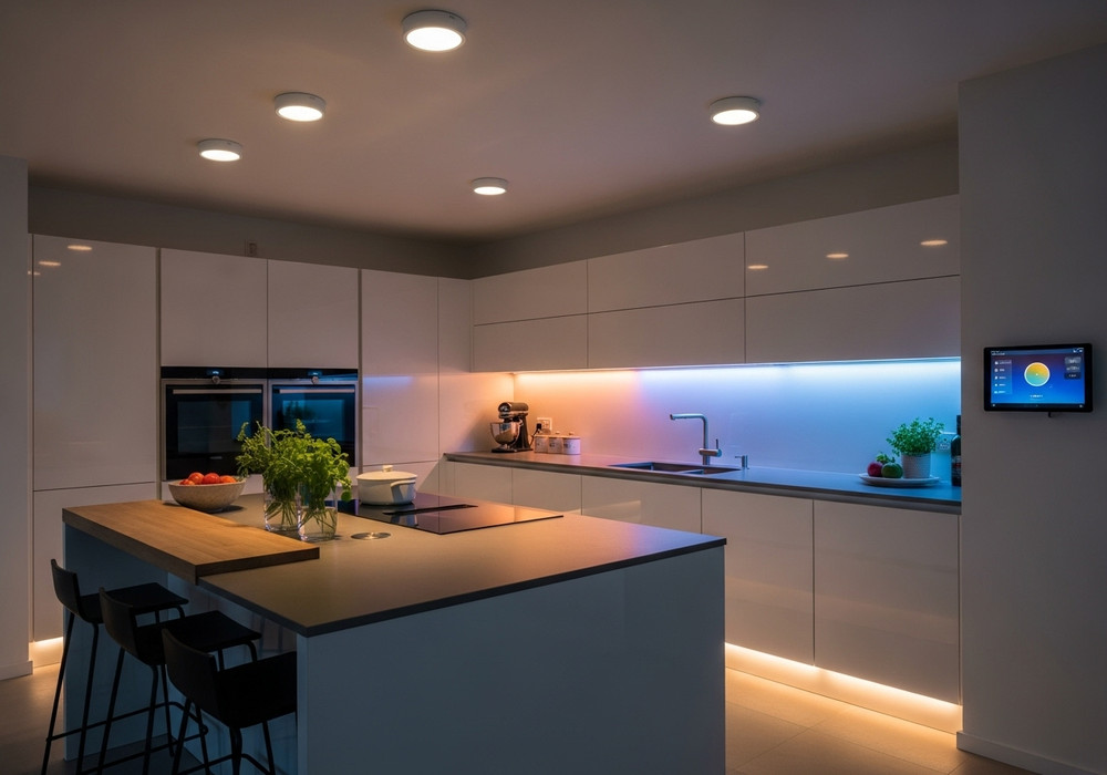 LED osvetlenie kuchyňa